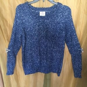 Blue Mulvey knitted sweater